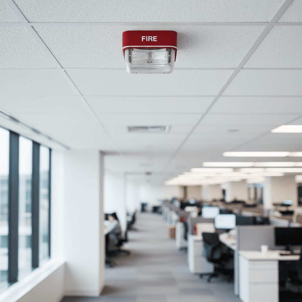 Notification and horn-strobe placement