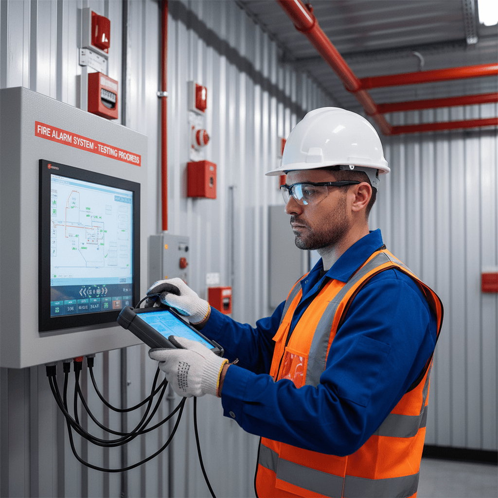 System testing and commissioning