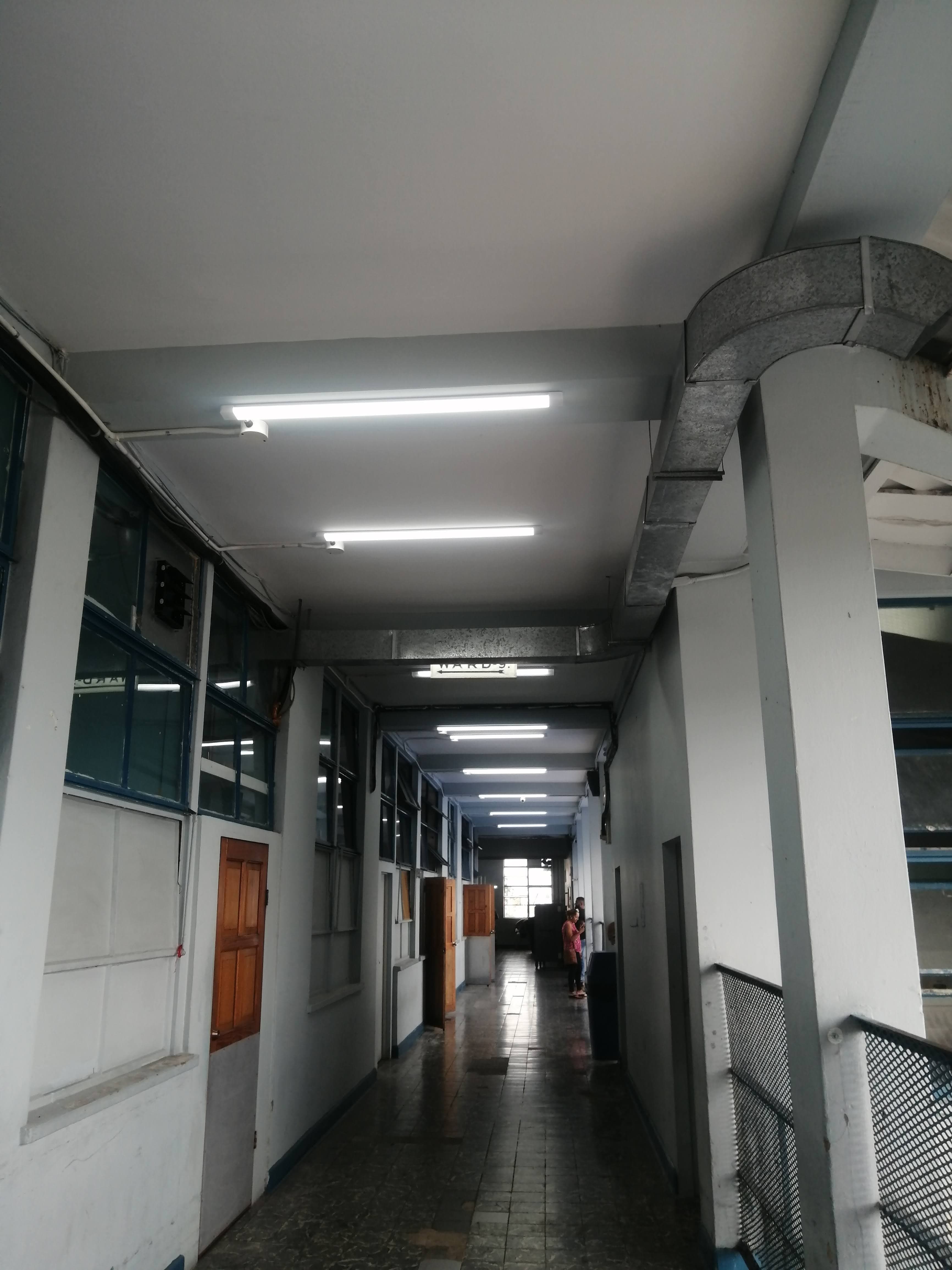 Additional corridor lighting